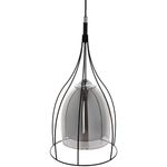 Casa si Gradina - Corpuri si surse de iluminat - Lustre si pendule - Corp de iluminat suspendat ADVITI Adele 1p AD-LD-6222BE27S, E27, maxim 60W, negru - Infinity.ro