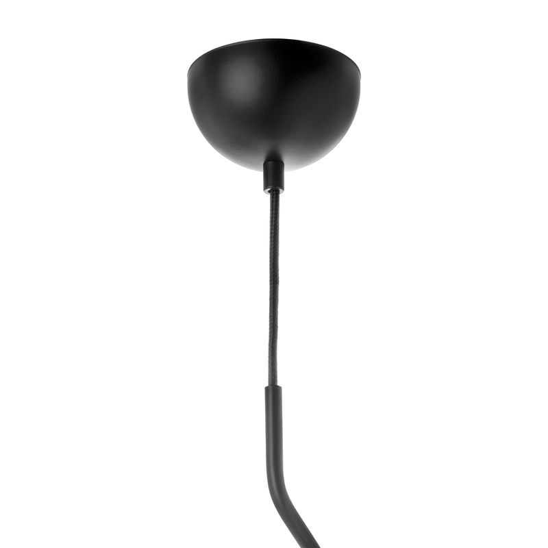 Casa si Gradina - Corpuri si surse de iluminat - Lustre si pendule - Corp de iluminat suspendat ADVITI Bola 1p AD-LD-6221BE27, E27, maxim 60W, negru - Infinity.ro