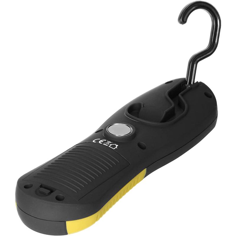 Casa si Gradina - Corpuri si surse de iluminat - Iluminat comercial si industrial - Proiectoare si lampi de lucru - Lanterna de lucru VIRONE WL-7, LED COB, 3W, 200 lm, 3 x AA, galben/negru - Infinity.ro