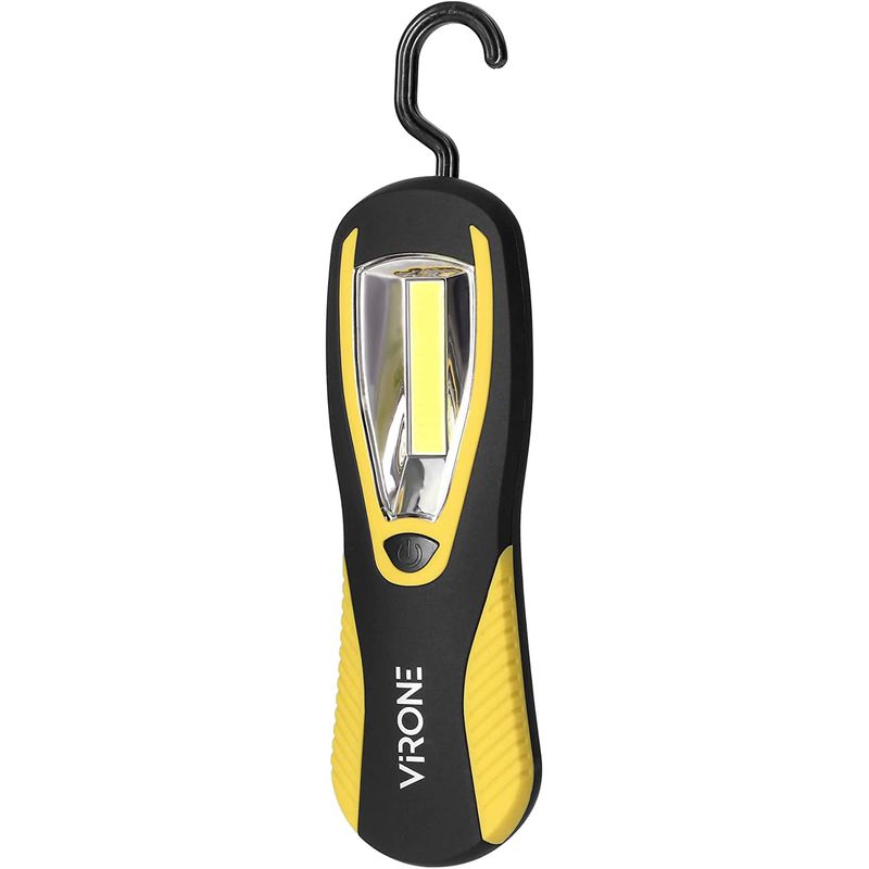 Casa si Gradina - Corpuri si surse de iluminat - Iluminat comercial si industrial - Proiectoare si lampi de lucru - Lanterna de lucru VIRONE WL-7, LED COB, 3W, 200 lm, 3 x AA, galben/negru - Infinity.ro