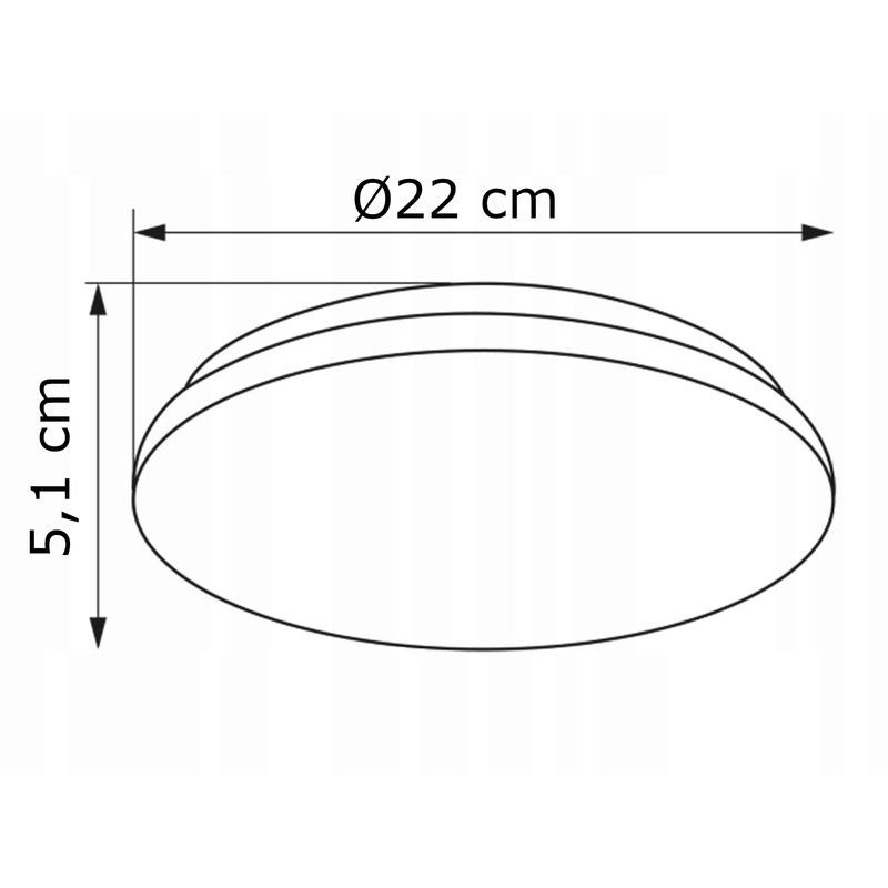Casa si Gradina - Corpuri si surse de iluminat - Plafoniere, aplice si spoturi - Plafoniera ADVITI Jantar AD-PL-6468WLPM4, LED, 18W, 1880lm, IP54, 4000K, IK08, metal/pvc, alb - Infinity.ro