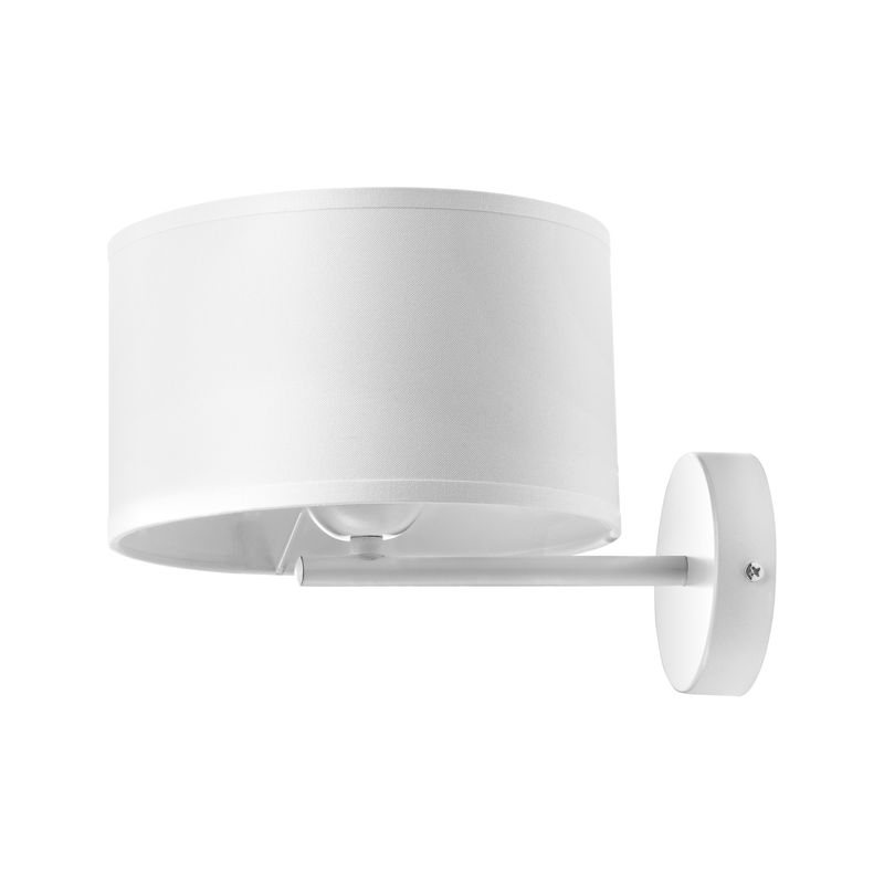 Casa si Gradina - Corpuri si surse de iluminat - Plafoniere, aplice si spoturi - Aplica de perete ADVITI Rollo AD-LD-6341WE27T, E27, 1 x 60W, alb - Infinity.ro