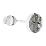 Casa si Gradina - Corpuri si surse de iluminat - Plafoniere, aplice si spoturi - Aplica de perete ADVITI Rollo AD-LD-6341WE27T, E27, 1 x 60W, alb - Infinity.ro