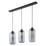 Casa si Gradina - Corpuri si surse de iluminat - Lustre si pendule - Corp de iluminat suspendat ADVITI Lazio 3p AD-LD-6229BE27S, E27, maxim 3 x 15W, negru - Infinity.ro