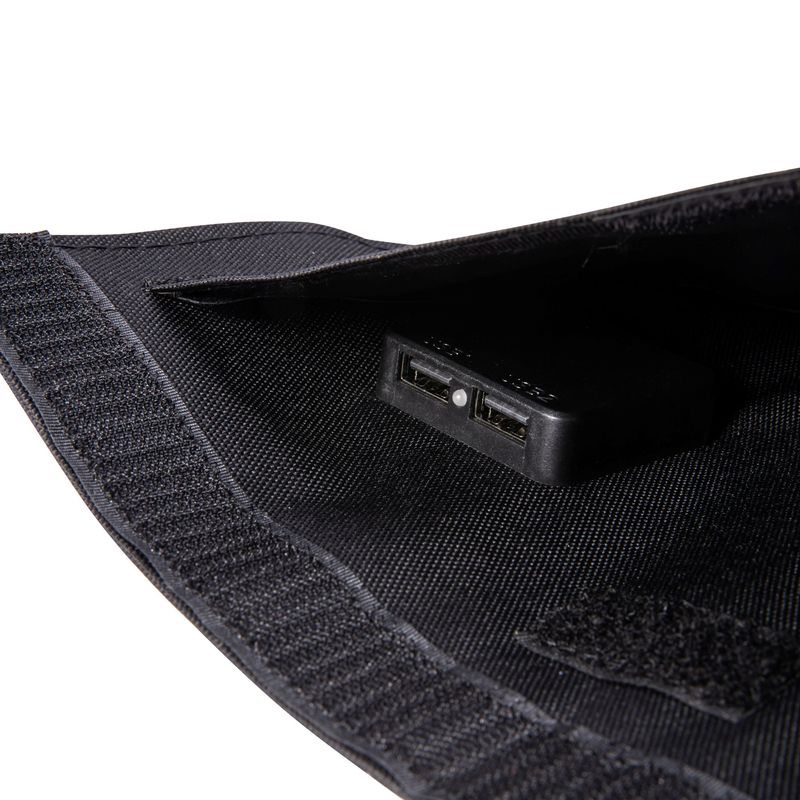 Casa si Gradina - Electrice - Panouri solare si accesorii - Sisteme panouri solare - Panou solar Technaxx TX-207, 21W, pliabil, 2 x USB-A, dimensiune 81 x 29 x 3 cm, negru - Infinity.ro