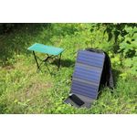 Casa si Gradina - Electrice - Panouri solare si accesorii - Sisteme panouri solare - Panou solar Technaxx TX-207, 21W, pliabil, 2 x USB-A, dimensiune 81 x 29 x 3 cm, negru - Infinity.ro