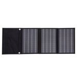 Casa si Gradina - Electrice - Panouri solare si accesorii - Sisteme panouri solare - Panou solar Technaxx TX-207, 21W, pliabil, 2 x USB-A, dimensiune 81 x 29 x 3 cm, negru - Infinity.ro