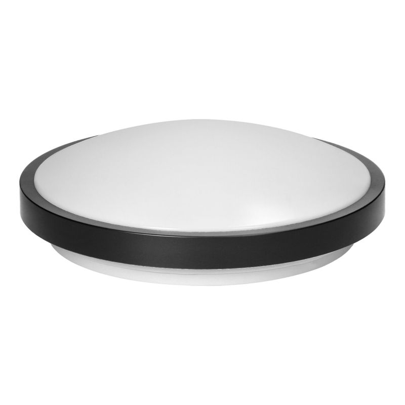 Casa si Gradina - Corpuri si surse de iluminat - Plafoniere, aplice si spoturi - Plafoniera VIRONE SELENE CL/2XE27-10/B, 2xE27, max. 2x60W, IP54, IK07, negru/alb - Infinity.ro