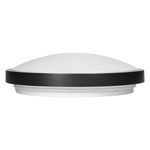Casa si Gradina - Corpuri si surse de iluminat - Plafoniere, aplice si spoturi - Plafoniera VIRONE SELENE CL/2XE27-10/B, 2xE27, max. 2x60W, IP54, IK07, negru/alb - Infinity.ro