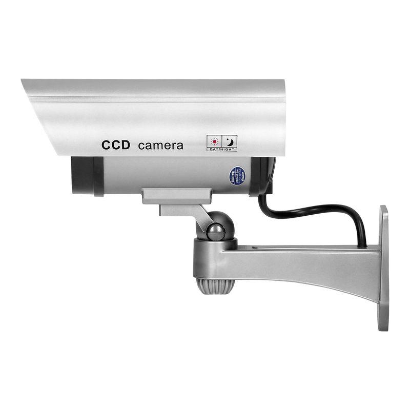 Casa si Gradina - Electrice - Smart Home - Camere de supraveghere - Camera de supraveghere falsa VIRONE CD-3/G, 2 x AA, dioda LED, gri - Infinity.ro