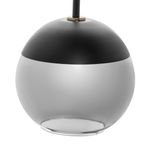 Casa si Gradina - Corpuri si surse de iluminat - Lustre si pendule - Corp de iluminat suspendat ADVITI Lara 1p AD-LD-6216BE27S, E14, maxim 60W, negru - Infinity.ro