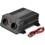 Auto si Moto - Reparatii si depanare - Invertoare auto - Invertor de tensiune Technaxx TE19, 600W, alimentare 12V, iesire 230V, USB-A, USB-C, negru - Infinity.ro