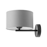 Casa si Gradina - Corpuri si surse de iluminat - Plafoniere, aplice si spoturi - Aplica de perete ADVITI Rollo AD-LD-6341GE27T, E27, 1 x 60W, gri deschis - Infinity.ro