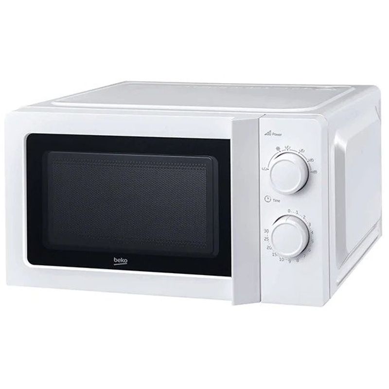 Electronice si Electrocasnice - Aragazuri, cuptoare si hote - Cuptoare - Cuptoare cu microunde - Cuptor microunde BEKO MOC201002W, 20l, 700W, Alb - Infinity.ro