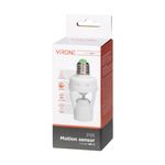 Casa si Gradina - Corpuri si surse de iluminat - Accesorii corpuri de iluminat - Soclu bec cu senzor de miscare 360 ​​° VIRONE MS-2, E27, 60W - Infinity.ro
