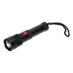 Casa si Gradina - Corpuri si surse de iluminat - Iluminat exterior - Lanterne - Lanterna LED tactica Virone LT-12, 12 W, 500 lm, zoom, acumulator 2200 mAh, MicroUSB, Aluminiu, Negru - Infinity.ro