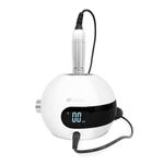 Ingrijire personala si Cosmetice - Aparate & accesorii ingrijire personala - Aparate cosmetice - Aparate pentru manichiura-pedichiura - Freza electrica profesionala pentru unghii RIO NASP, 30000 rpm, aluminiu, directie duala, 11 accesorii, afisaj LCD - Infinity.ro