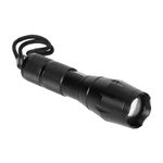 Casa si Gradina - Corpuri si surse de iluminat - Iluminat exterior - Lanterne - Lanterna LED VIRONE LT-5, 10W, 800 lm, 3 x AAA, 5 moduri de lucru, zoom negru - Infinity.ro