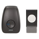 Casa si Gradina - Electrice - Accesorii electrice - Sonerii electrice - Sonerie wireless ORNO Home Opera AC OR-DB-YK-117, 100m, 36 tonuri, 90 dB, IP20/IP40, Negru - Infinity.ro