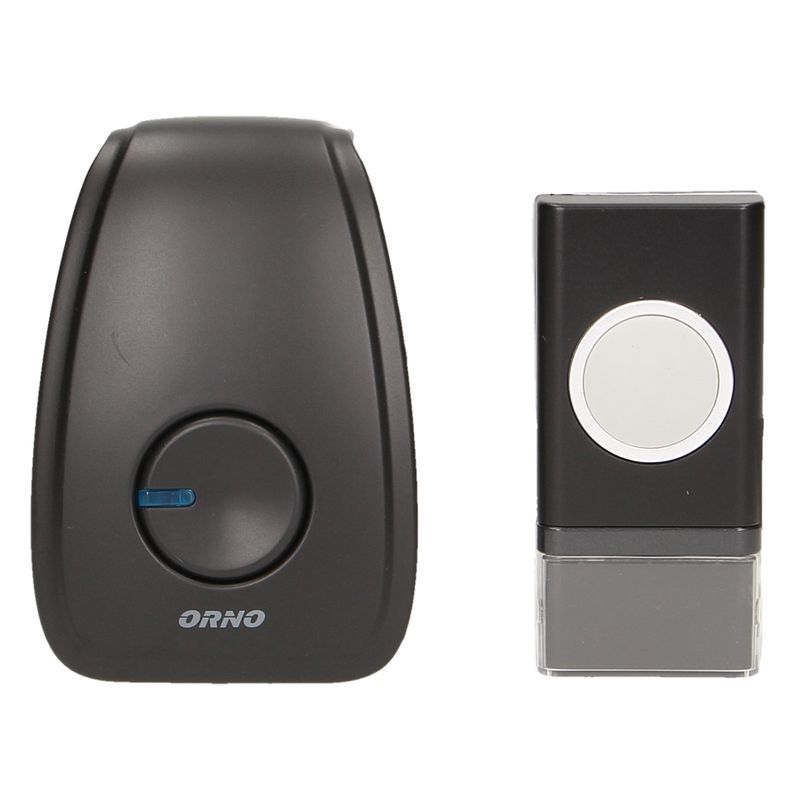 Casa si Gradina - Electrice - Accesorii electrice - Sonerii electrice - Sonerie wireless ORNO Home Opera AC OR-DB-YK-117, 100m, 36 tonuri, 90 dB, IP20/IP40, Negru - Infinity.ro