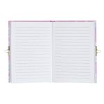 Carti si Birotica - Papetarie - Agende si calendare - Agende si carnete - Agenda cu lacat, unicorn, coperta roz, format a5, 80 file - Infinity.ro