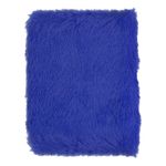 Carti si Birotica - Papetarie - Agende si calendare - Agende si carnete - Carnet notite a6, monstru, coperta imitatie blana, albastru, 80 file - Infinity.ro