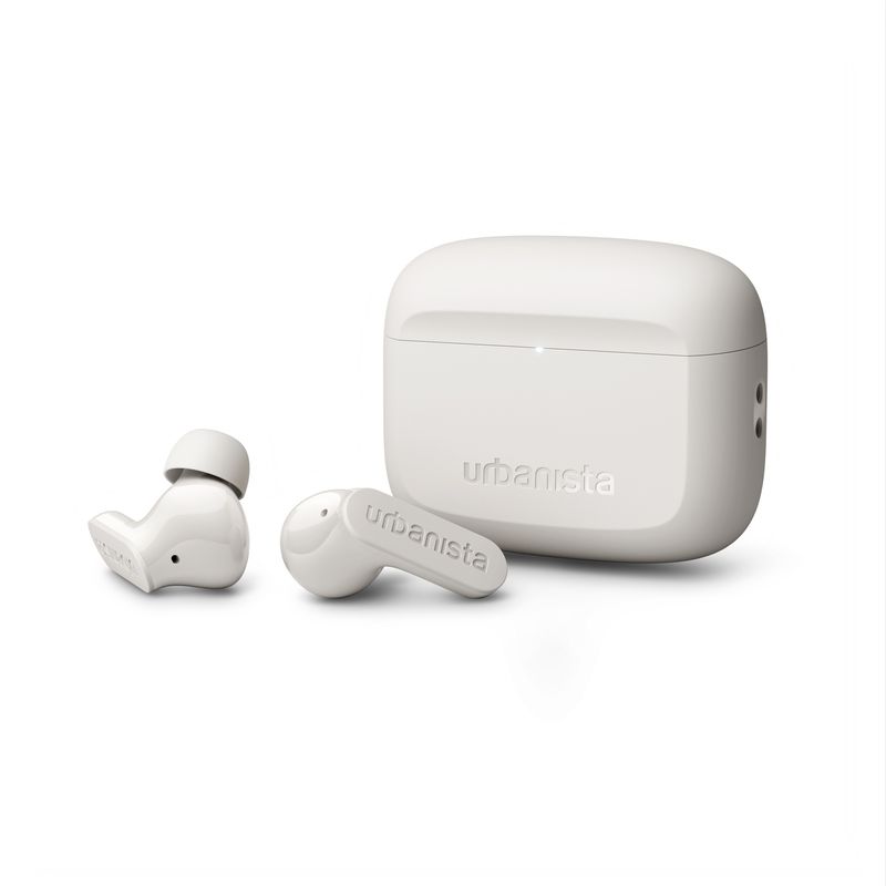TV, Audio-Video si Foto - Portabile audio - Casti audio - Casti audio In-Ear Urbanista Palo Alto, True Wireless, Bluetooth 5.3, Microfon, redare pana la 8 ore, USB-C, alb - Infinity.ro