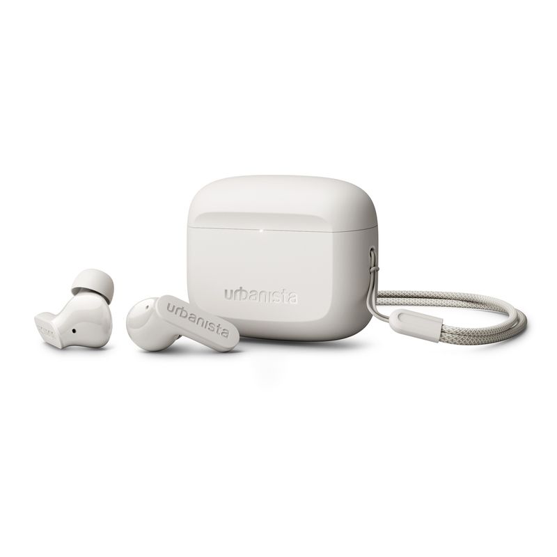 TV, Audio-Video si Foto - Portabile audio - Casti audio - Casti audio In-Ear Urbanista Palo Alto, True Wireless, Bluetooth 5.3, Microfon, redare pana la 8 ore, USB-C, alb - Infinity.ro
