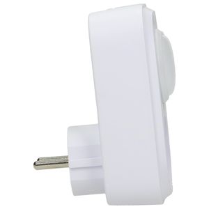Priza programabila mecanic ORNO OR-PRE-445GS, Schuko, 3680 W, 16A, IP20, senzor crepuscular, 4 moduri de lucru, alb