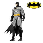 Jucarii, Copii si Bebe - Jucarii si jocuri - Figurine - Figurina actiune spin master, batman, 30 cm, capa textila, articulatii mobile, gri-negru - Infinity.ro