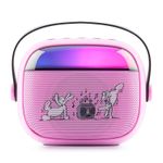 TV, Audio-Video si Foto - Portabile audio - Boxe portabile - Boxa portabila pentru copii GoGEN BOB A BOBEK PARTY, 3.2 W, USB, Micro SD, microfon fara fir, 3.7V / 1200mAh , roz - Infinity.ro