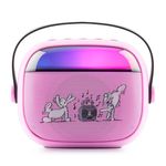TV, Audio-Video si Foto - Portabile audio - Boxe portabile - Boxa portabila pentru copii GoGEN BOB A BOBEK PARTY, 3.2 W, USB, Micro SD, microfon fara fir, 3.7V / 1200mAh , roz - Infinity.ro