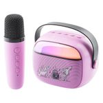 TV, Audio-Video si Foto - Portabile audio - Boxe portabile - Boxa portabila pentru copii GoGEN BOB A BOBEK PARTY, 3.2 W, USB, Micro SD, microfon fara fir, 3.7V / 1200mAh , roz - Infinity.ro