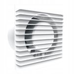 Casa si Gradina - Sanitare - Suporturi si accesorii baie - Sisteme de ventilatie - Ventilator baie, FI 100 cu senzor de umiditate, Orno, Alb - Infinity.ro