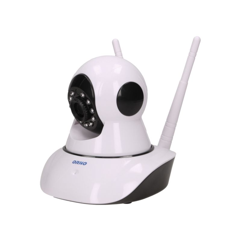 Casa si Gradina - Electrice - Smart Home - Camere de supraveghere - Camera wireless IP ORNO OR-MT-GV-1807, interior, HD, 5V, IP20, iluminare noaptea, alb - Infinity.ro