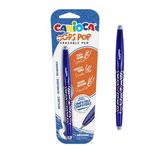Carti si Birotica - Birotica - Instrumente de scris - Pixuri si stilouri - Pix erasabil carioca, pop, grip triunghiular, cerneala termosensibila, capacitate 0.7mm, albastru, set 1 bucata - Infinity.ro