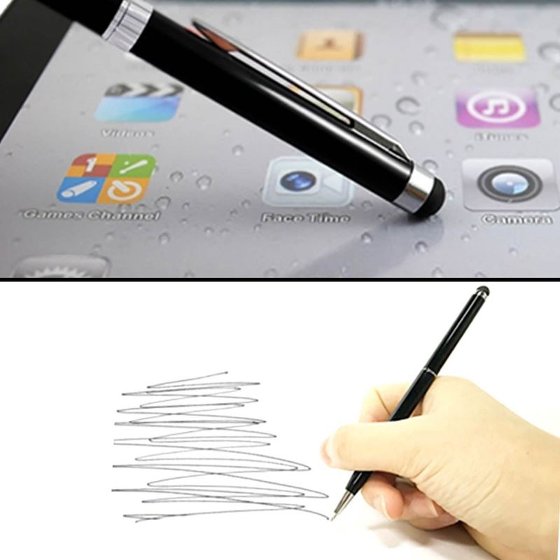 Carti si Birotica - Birotica - Instrumente de scris - Pixuri si stilouri - Stylus pix i-jmb, 2 in 1, varf cauciuc, cerneala neagra, lungime 13.5cm - Infinity.ro