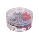 Casa si Gradina - Electrice - Accesorii electrice - Accesorii prize si intrerupatoare - Set pini sertizare terminali/capat 0.50mm - 2.50mm, 400 buc/set - Infinity.ro