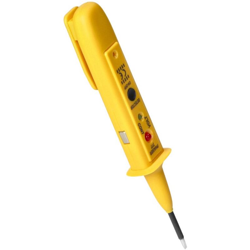 Casa si Gradina - Electrice - Accesorii electrice - Aparate de masura si control - Tester electronic multifunctional ORNO Fazer 777, 3-500V, AC/DC, continuitatea conductiei, 3 x LR44, Galben - Infinity.ro