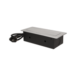 Casa si Gradina - Electrice - Prize - Priza schuko ORNO OR-AE-1337/G(GS), incastrabila, 230V, 2500W, cablu 1.5 m, argintiu - Infinity.ro