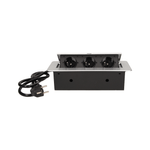 Casa si Gradina - Electrice - Prize - Priza schuko ORNO OR-AE-1337/G(GS), incastrabila, 230V, 2500W, cablu 1.5 m, argintiu - Infinity.ro