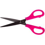 Carti si Birotica - Birotica - Accesorii de birou - Foarfece si cuttere - Foarfeca birou president, otel inoxidabil, varf ascutit, maner moale, 16cm, culoare fucsia - Infinity.ro