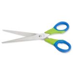 Carti si Birotica - Birotica - Accesorii de birou - Foarfece si cuttere - Foarfeca birou president, varf ascutit, maner moale, multicolor, 16.5cm - Infinity.ro