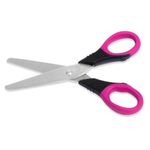 Carti si Birotica - Birotica - Accesorii de birou - Foarfece si cuttere - Foarfeca scolara, president, varf rotunjit, maner moale, 14 cm, multicolor - Infinity.ro