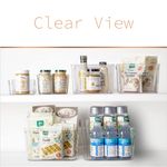 Casa si Gradina - Mobilier - Organizare si depozitare - Cutii depozitare - Cos depozitare, model transparent, capacitate 5.2l, plastic, 35.5 x 12 x 13cm - Infinity.ro