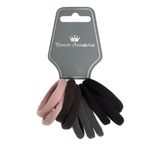 Fashion, accesorii si bijuterii - Femei - Accesorii femei - Accesorii pentru par femei - Elastice par femei, model frotte, set 10 bucati, culoare multicolor - Infinity.ro