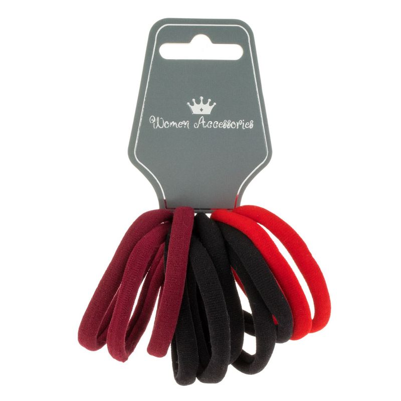 Fashion, accesorii si bijuterii - Femei - Accesorii femei - Accesorii pentru par femei - Set elastice par, multicolor, 10 bucati - Infinity.ro