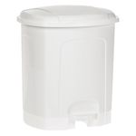 Casa si Gradina - Mobilier - Organizare si depozitare - Cosuri de gunoi - Cos de gunoi plastic, capacitate 11.5l, alb - Infinity.ro
