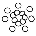 Fashion, accesorii si bijuterii - Femei - Accesorii femei - Accesorii pentru par femei - Set elastice par, frotte, 14 bucati, culoare negru - Infinity.ro