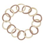 Fashion, accesorii si bijuterii - Femei - Accesorii femei - Accesorii pentru par femei - Elastice par femei, frotte, set 14 bucati, culoare ecru si bej - Infinity.ro